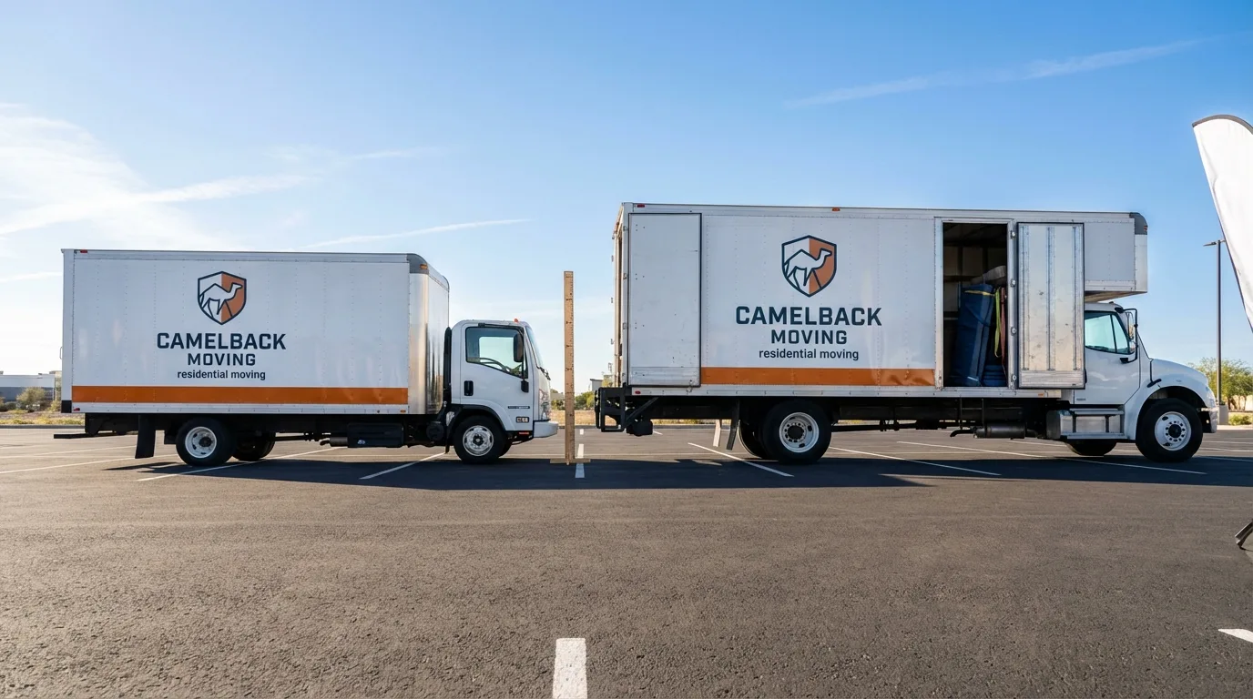 Moving truck size capacity guide in Estill Springs